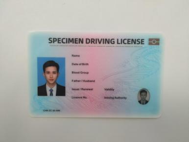 ID portrait card